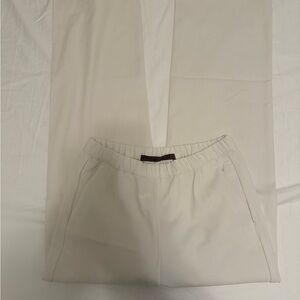 Enza Costa Off-White Elastic Waist Pants